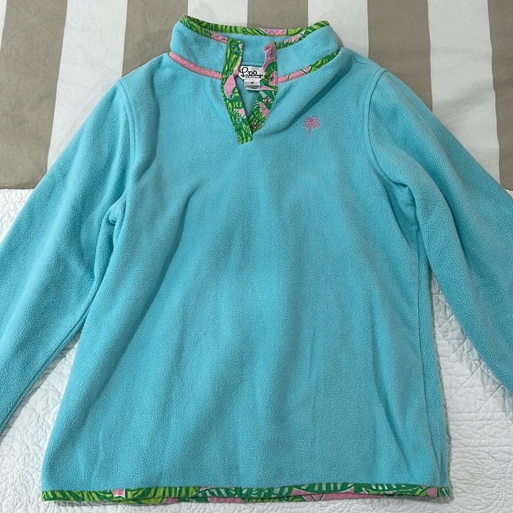 Lilly Pulitzer Vintage Fleece Pullover